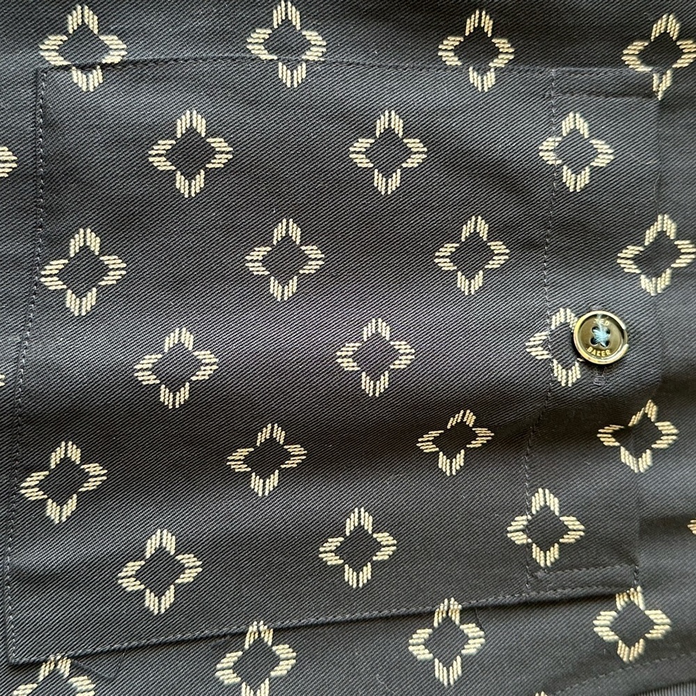 Ted Baker, size 2. Short sleeve patterned shirt - Picture 3 of 6